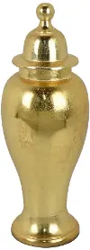 20.5 Gold Temple Jar