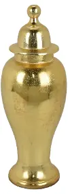 17  Gold Temple Jar