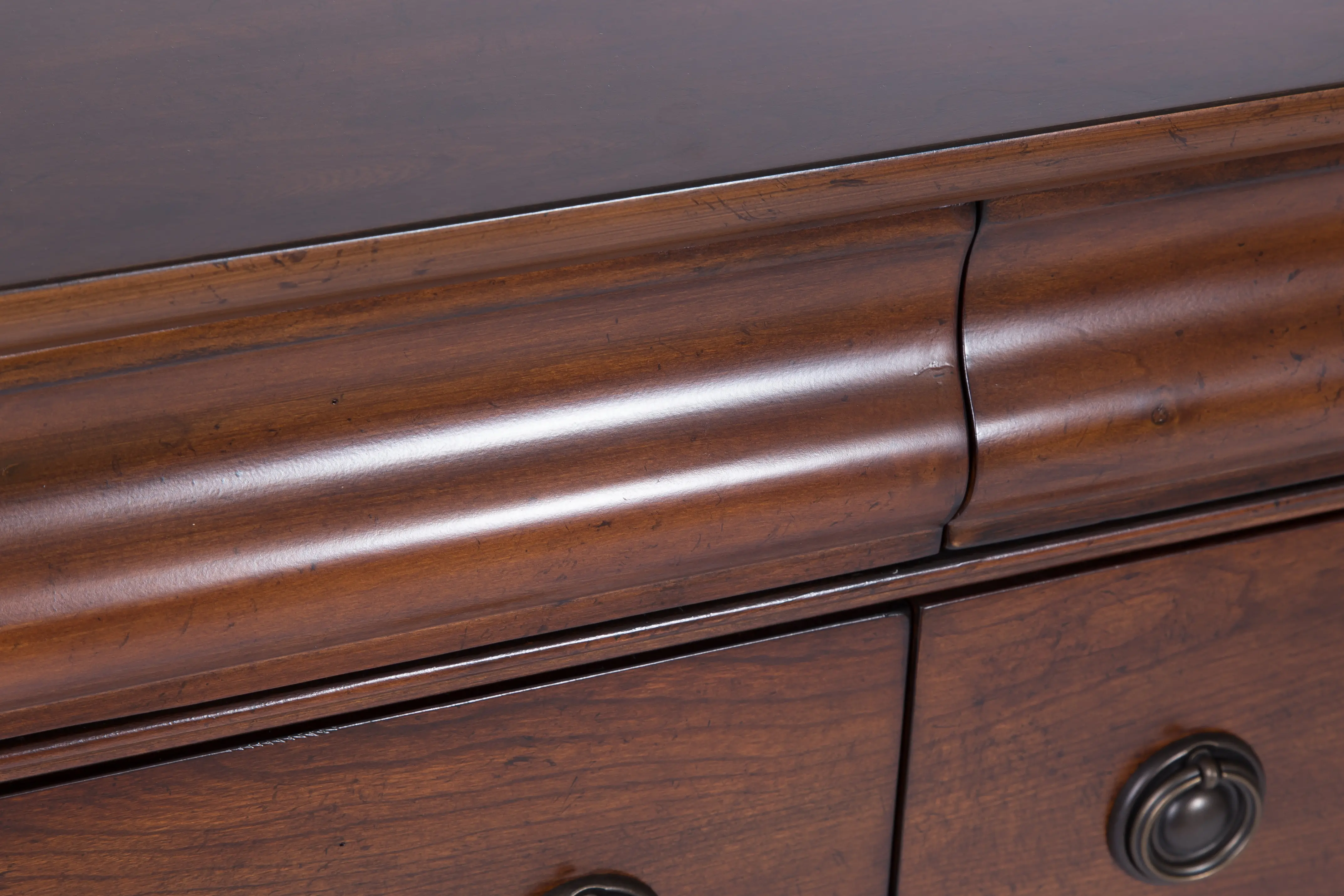 589-BR31 Traditions Cherry Brown Dresser-2