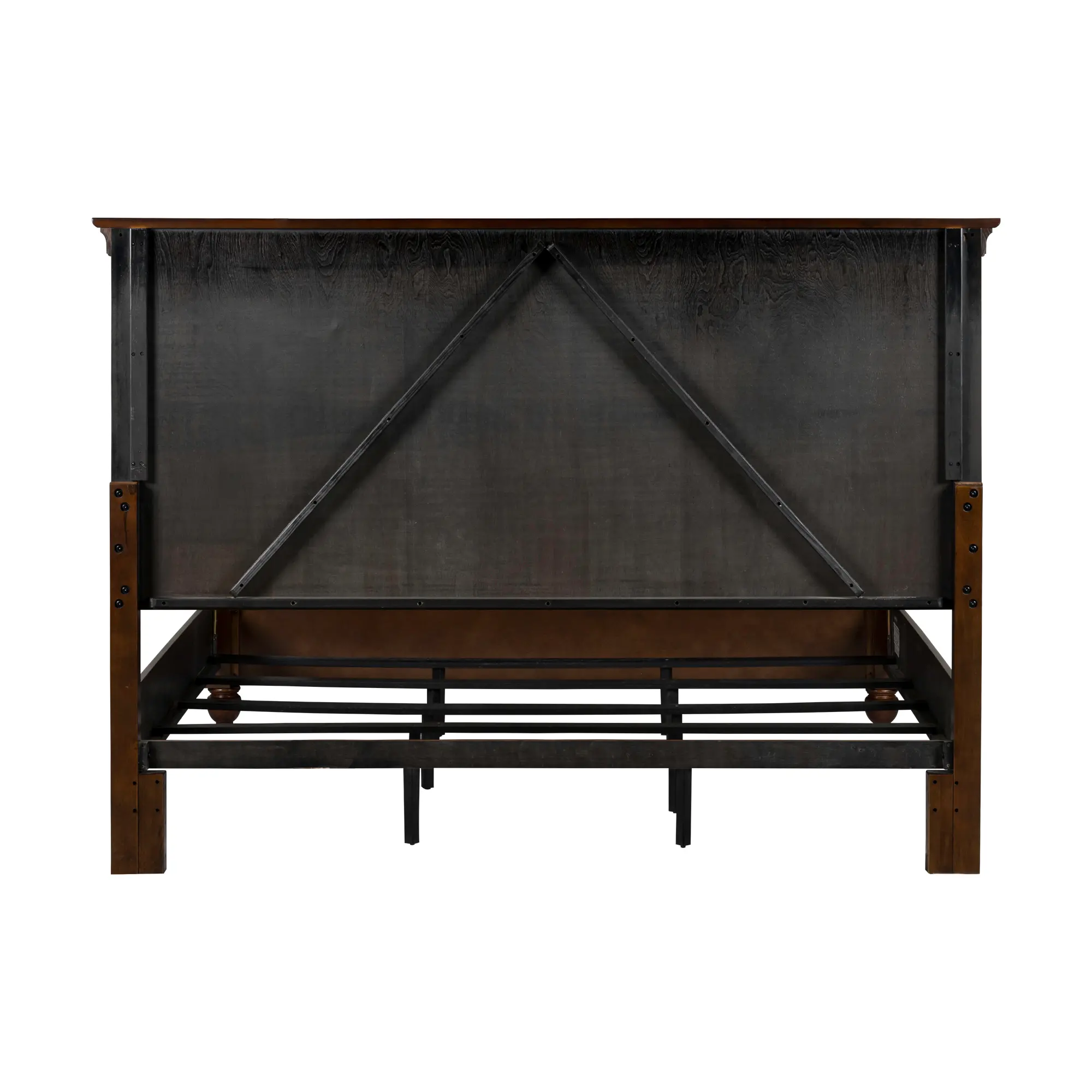 589-BED5/0 Traditions Cherry Brown Queen Bed-7