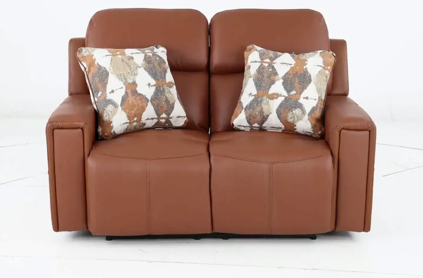 63152/1286-26/3086-26 Arezzo Whiskey Brown Leather Power Reclining Loveseat-10
