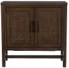 Dark Brown Accent Cabinet