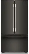 KRFC236SBE KitchenAid 24.3 Cu Ft French Door Refrigerator - Counter Depth Black Ore