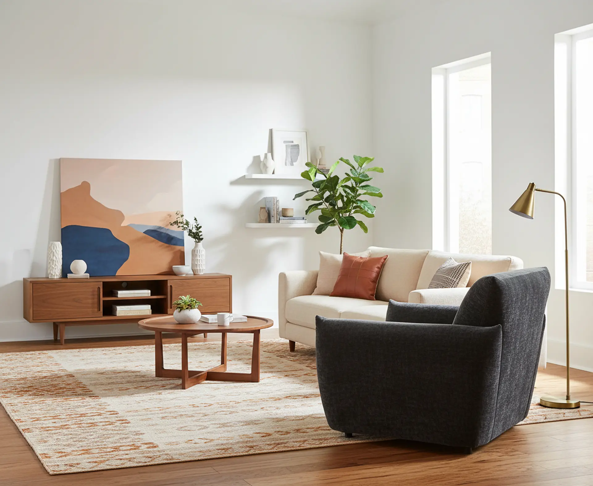 Atlas Black Accent Chair-10