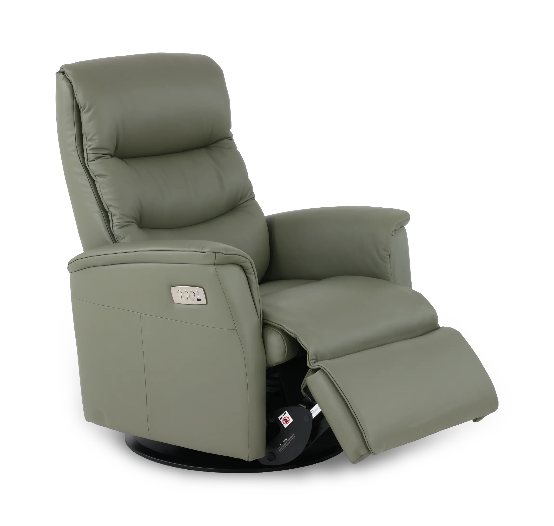 Liberty Moss Green Large Power Glider Recliner-5