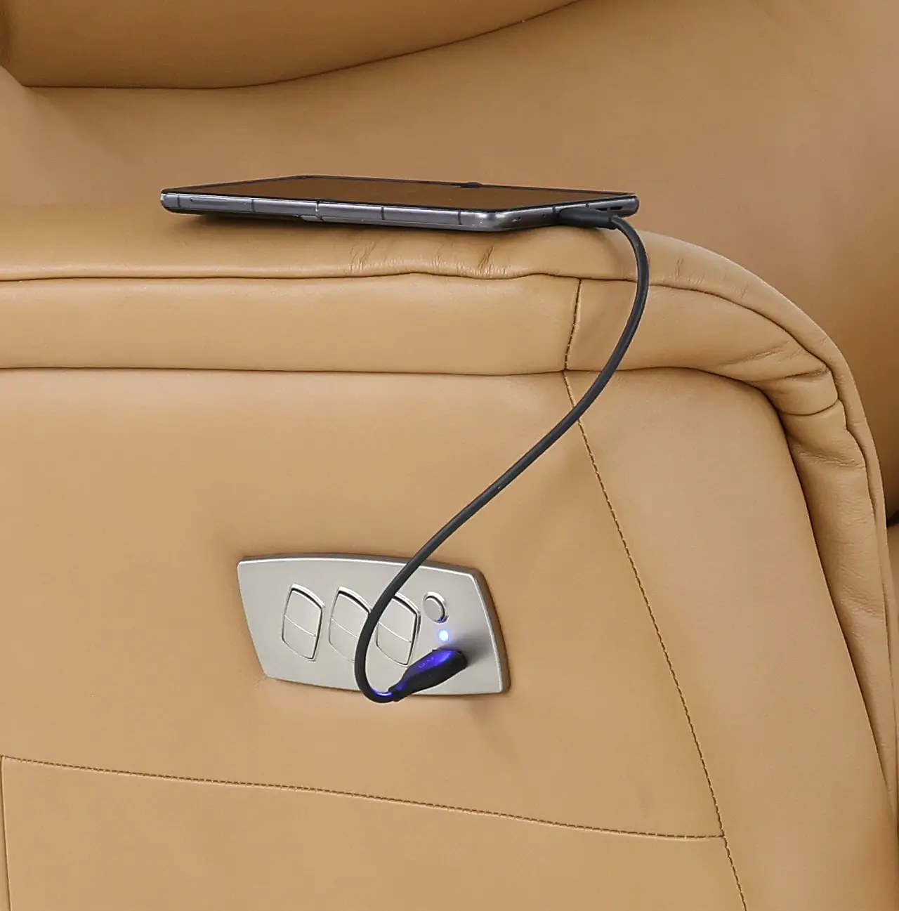 Liberty Camel Large Power Glider Recliner-8