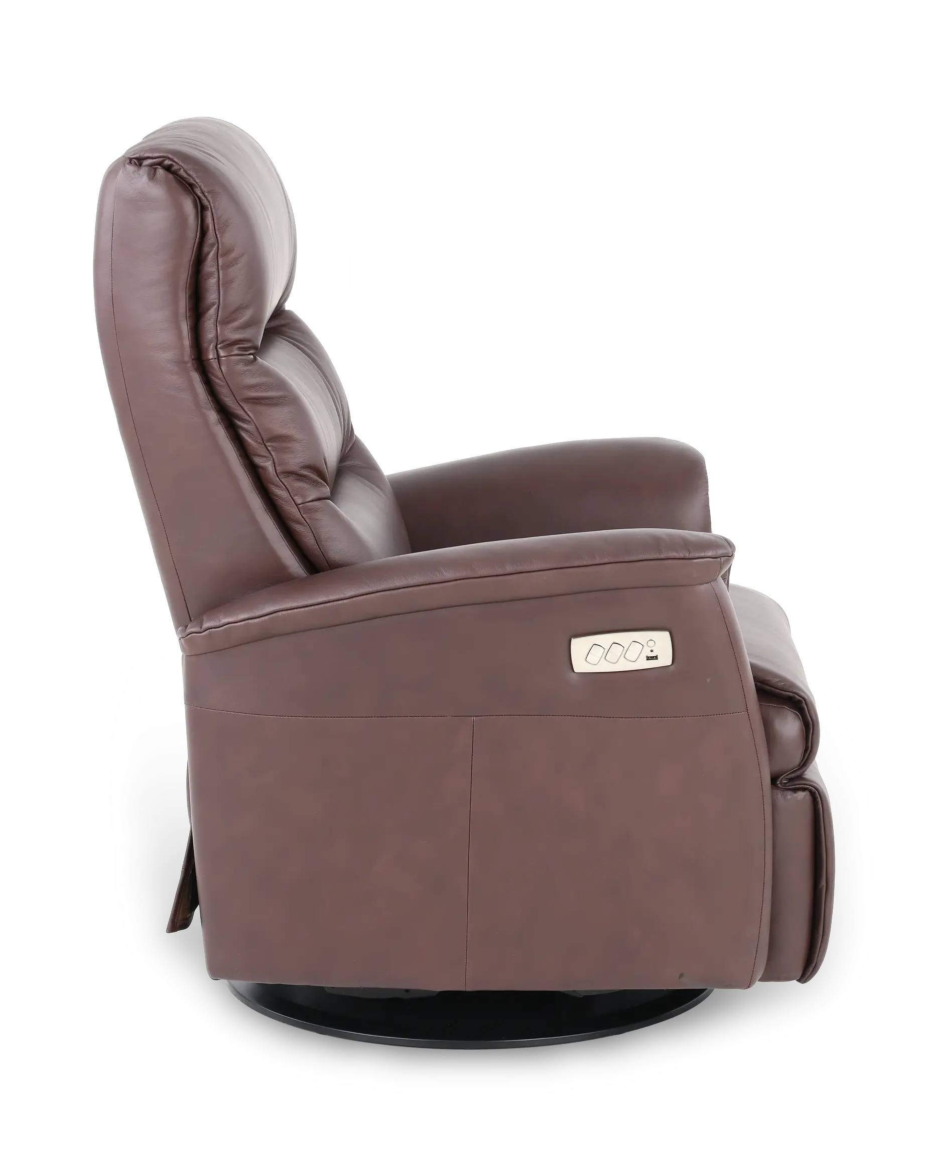Liberty Mocha Brown Large Power Glider Recliner-6