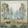 Tall Green Trees II Wall Art