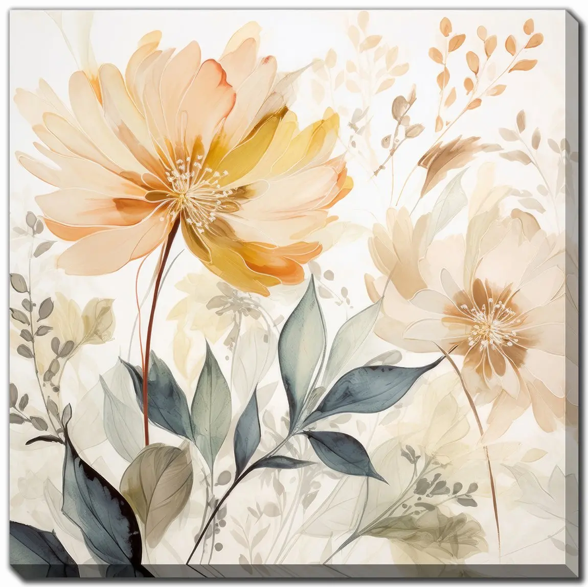 Lush Botanical Serenity II Wall Art-1