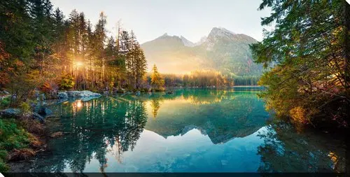 Autumn Sunrise Wall Art-1