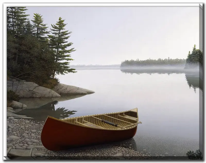 Andy's Canoe Wall Art