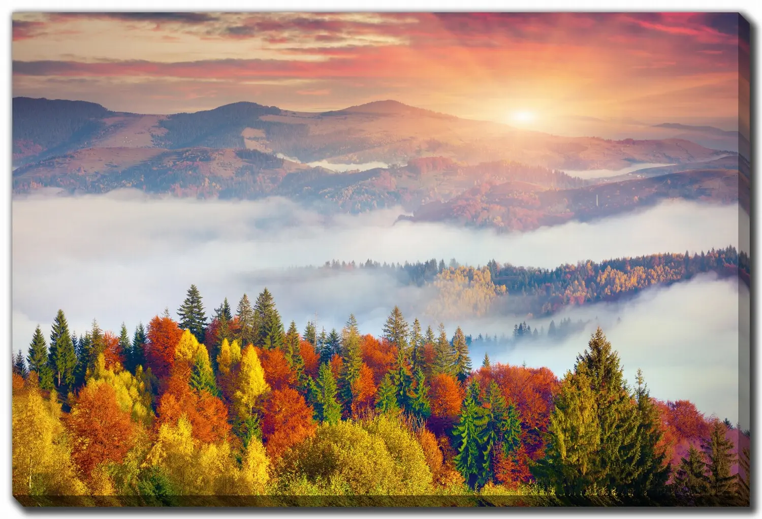 Carpathian Mountains Wall Art-1