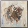 Pastel Bison I Wall Art