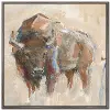 Pastel Bison II Wall Art