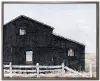 Black Barn I Wall Art