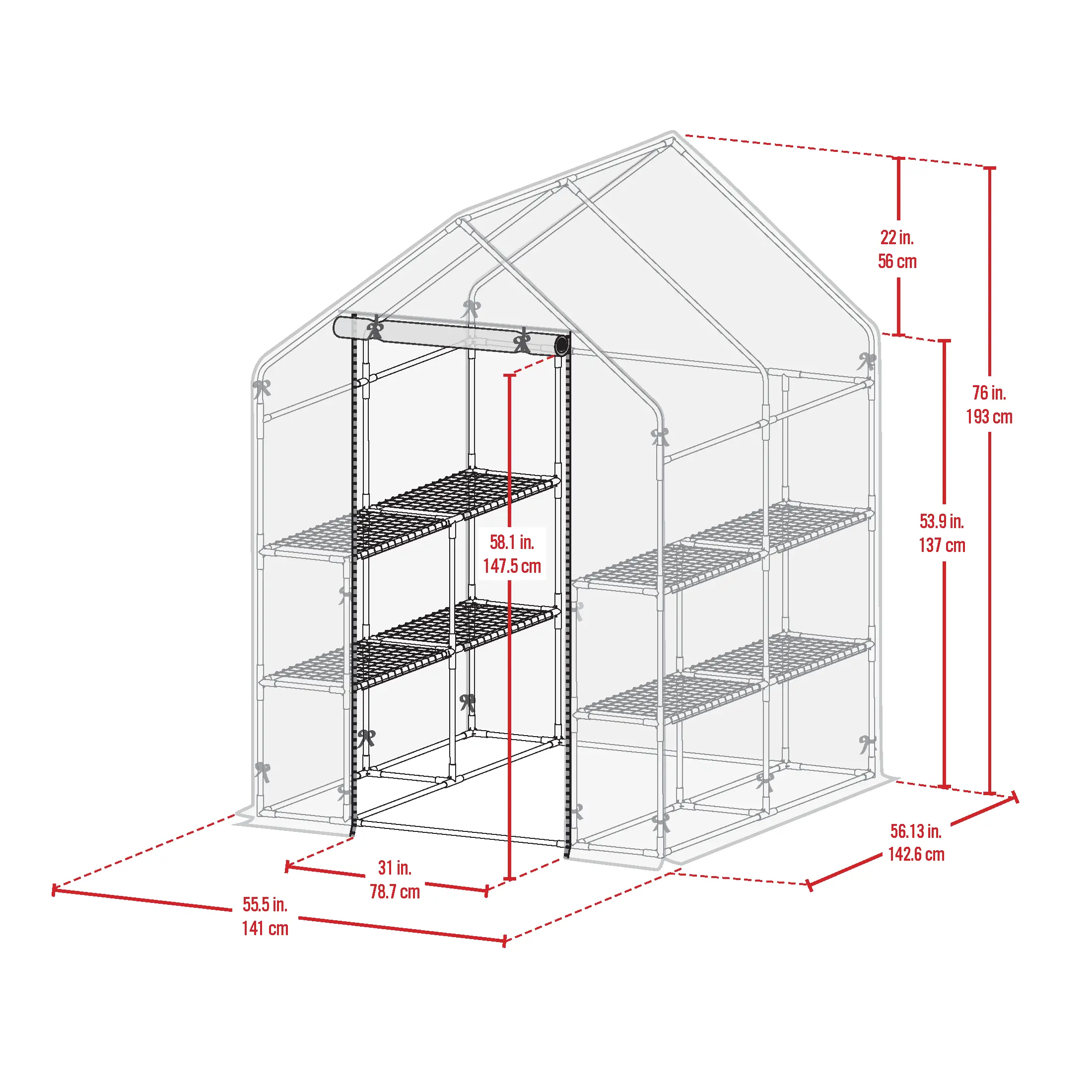 Miracle-Gro Clear Mini Greenhouse-10