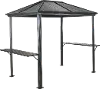 Sojag Ventura Dark Gray BBQ Gazebo