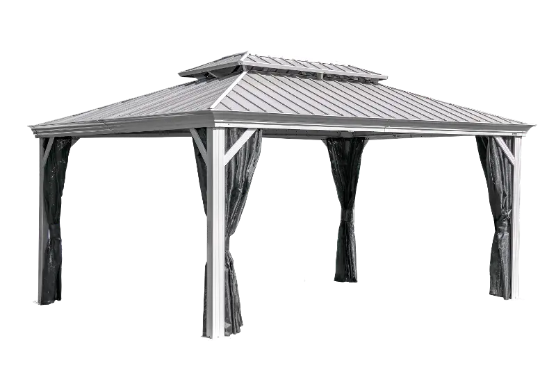 Sojag Monaco 12 x 14 Black Gazebo