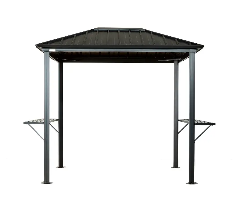 Sojag Dakota 6 x 8 Black BBQ Gazebo