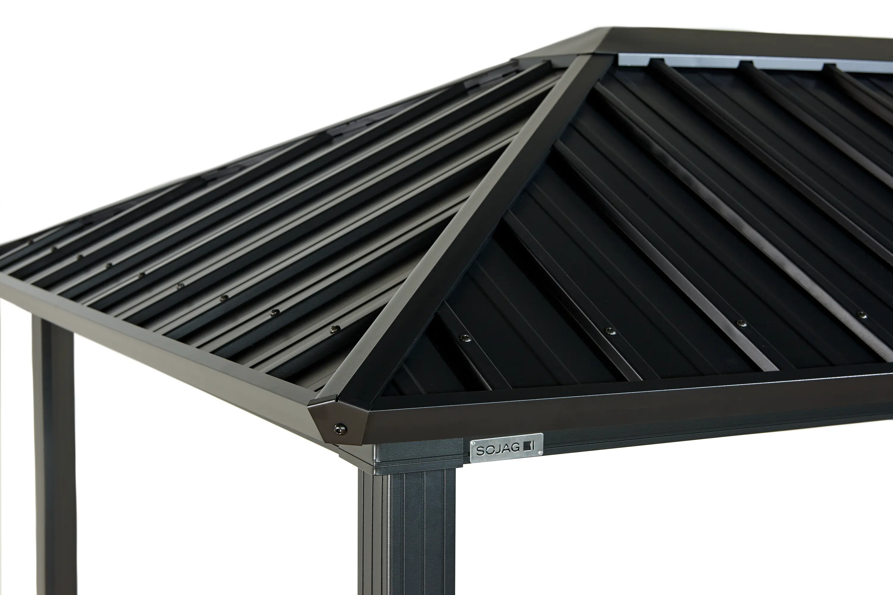 Sojag Dakota 6 x 8 Black BBQ Gazebo-3