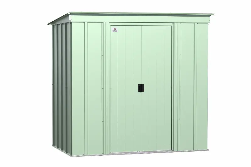 Arrow Classic 6 x 4 Sage Green Storage Shed