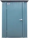 Arrow Spacemaker 4 x 3 Juniper Berry Patio Shed