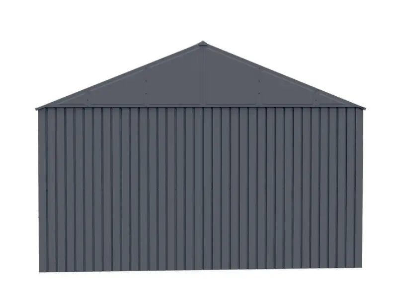 Arrow Elite 12 x 16 Anthracite Steel Storage Shed-11
