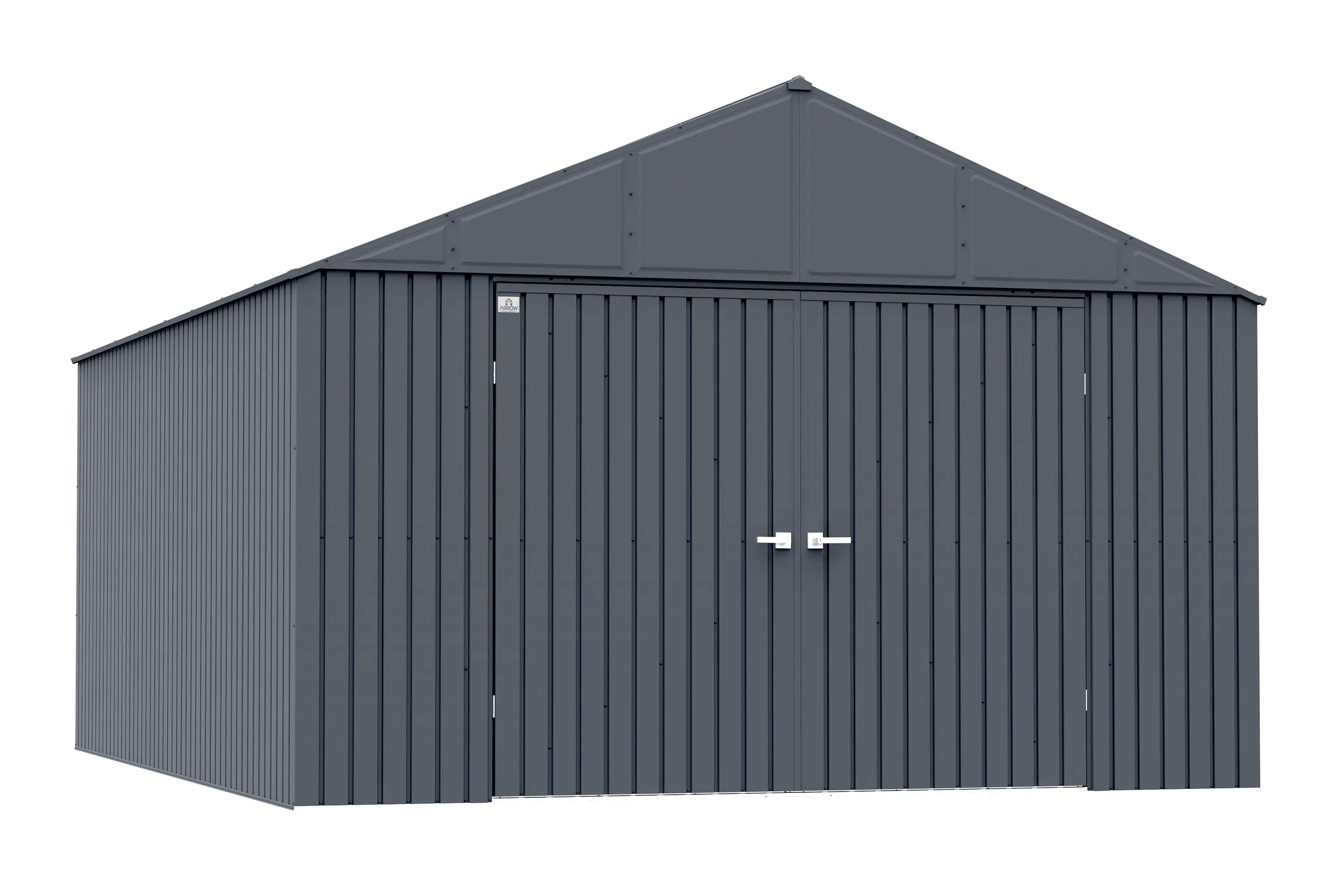 Arrow Elite 12 x 16 Anthracite Steel Storage Shed-9