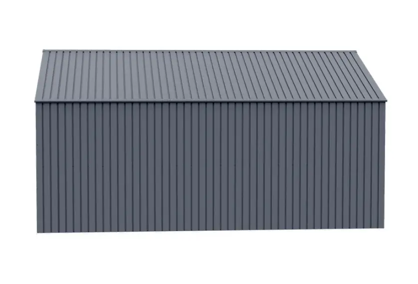 Arrow Elite 12 x 16 Anthracite Steel Storage Shed-10