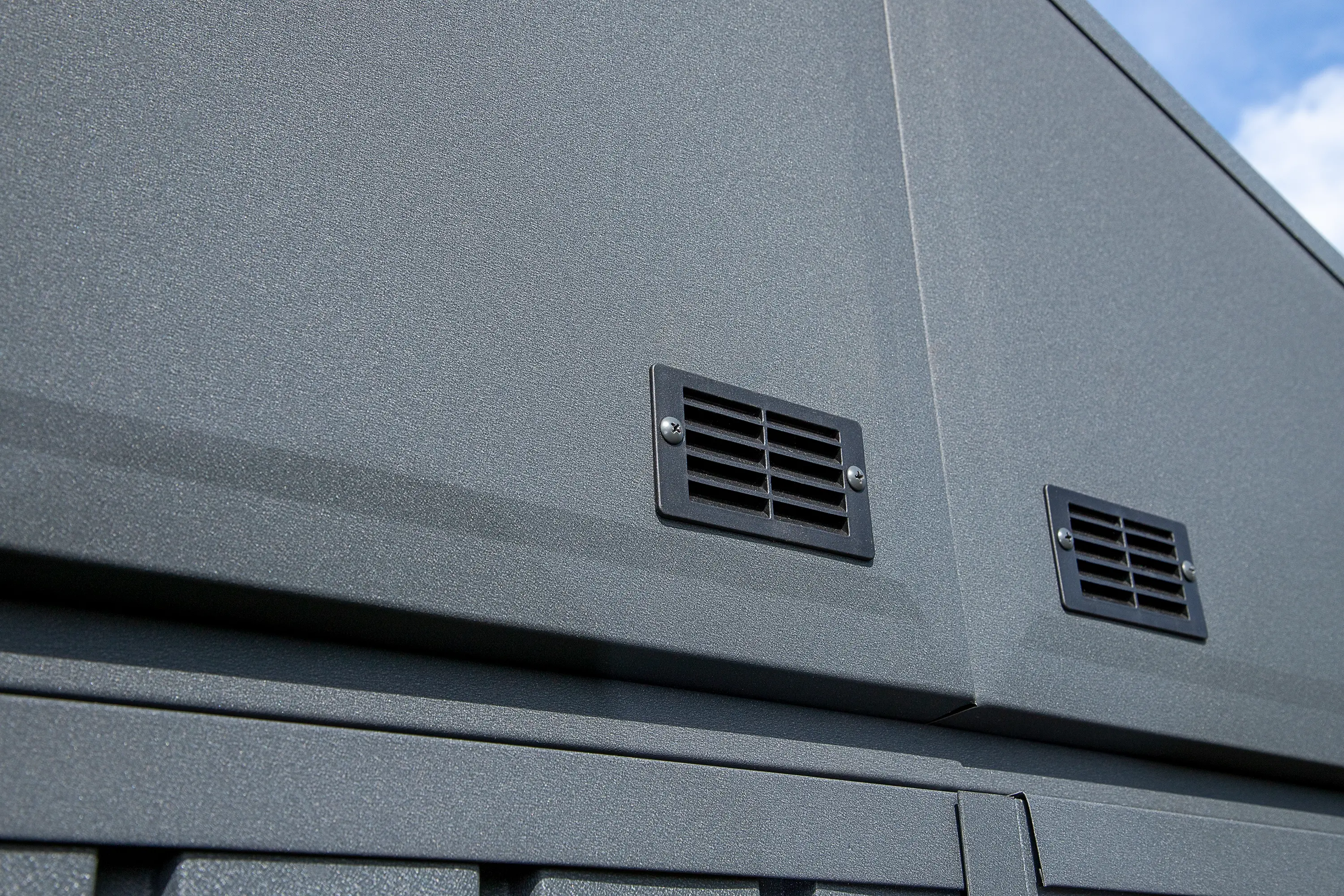 Arrow Elite 8 x 6 Anthracite Storage Shed-6