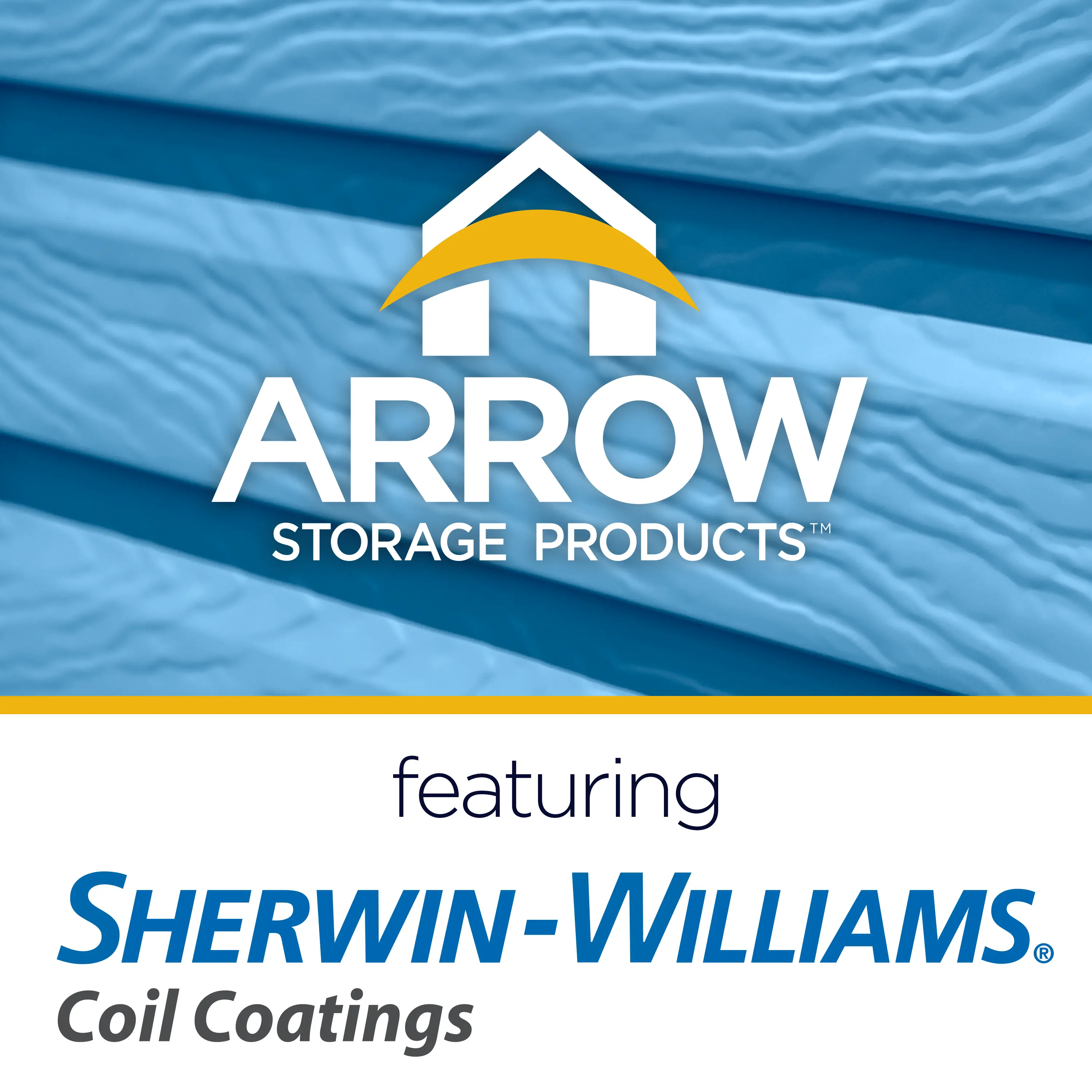 Arrow Select 10 x 14 Blue Gray Storage Shed-12
