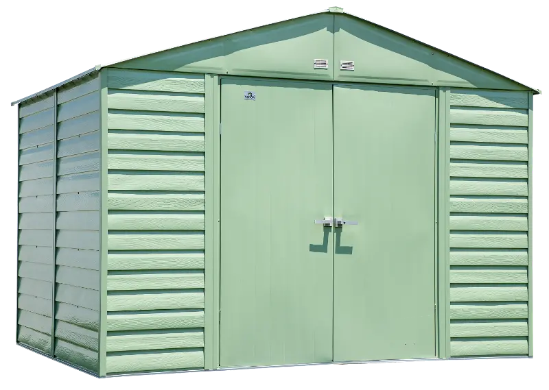 Arrow Select 10 x 8 Sage Green Storage Shed
