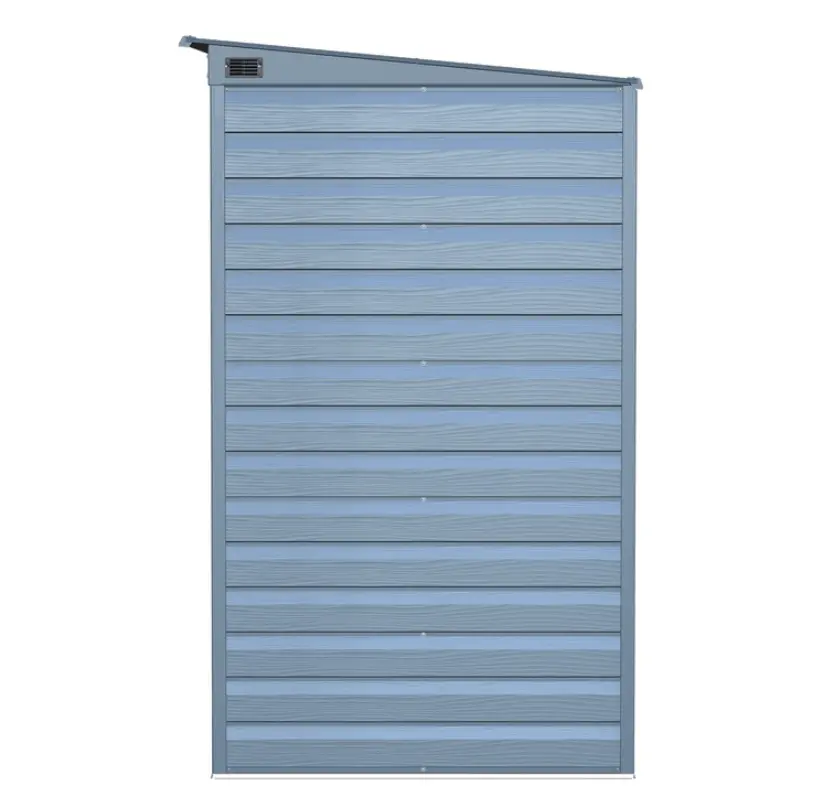 Arrow Select 8 x 4 Blue Gray Storage Shed-5