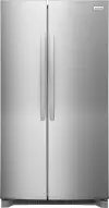 FRSN2610AF Frigidaire 26 Cu Ft Side-By-Side Refrigerator - Stainless Steel