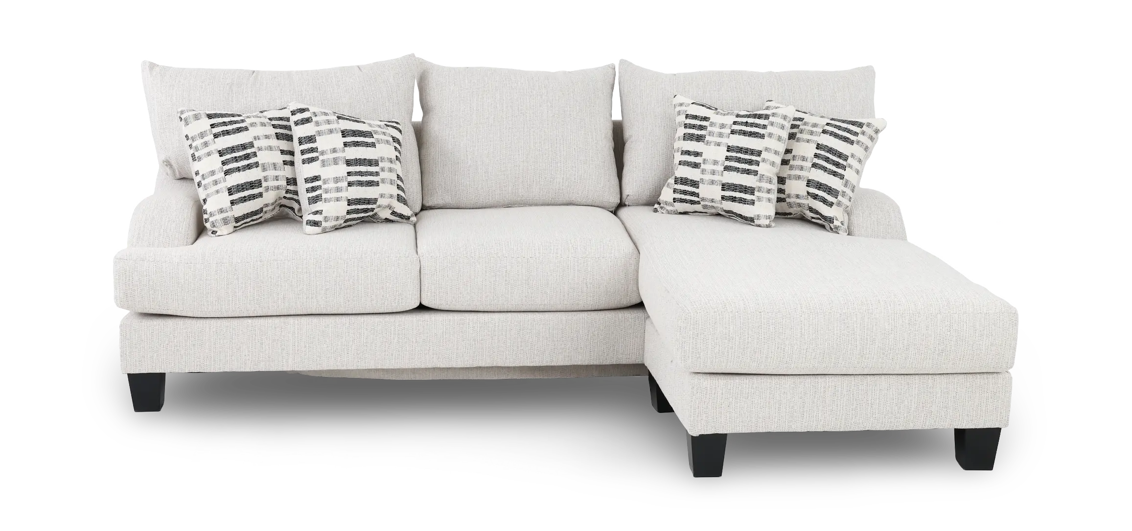 LAGSCH/HANGOUT MARBLE Laguna Marble White Sofa-Chaise-4