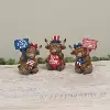 Assorted Americana Cows with Sign