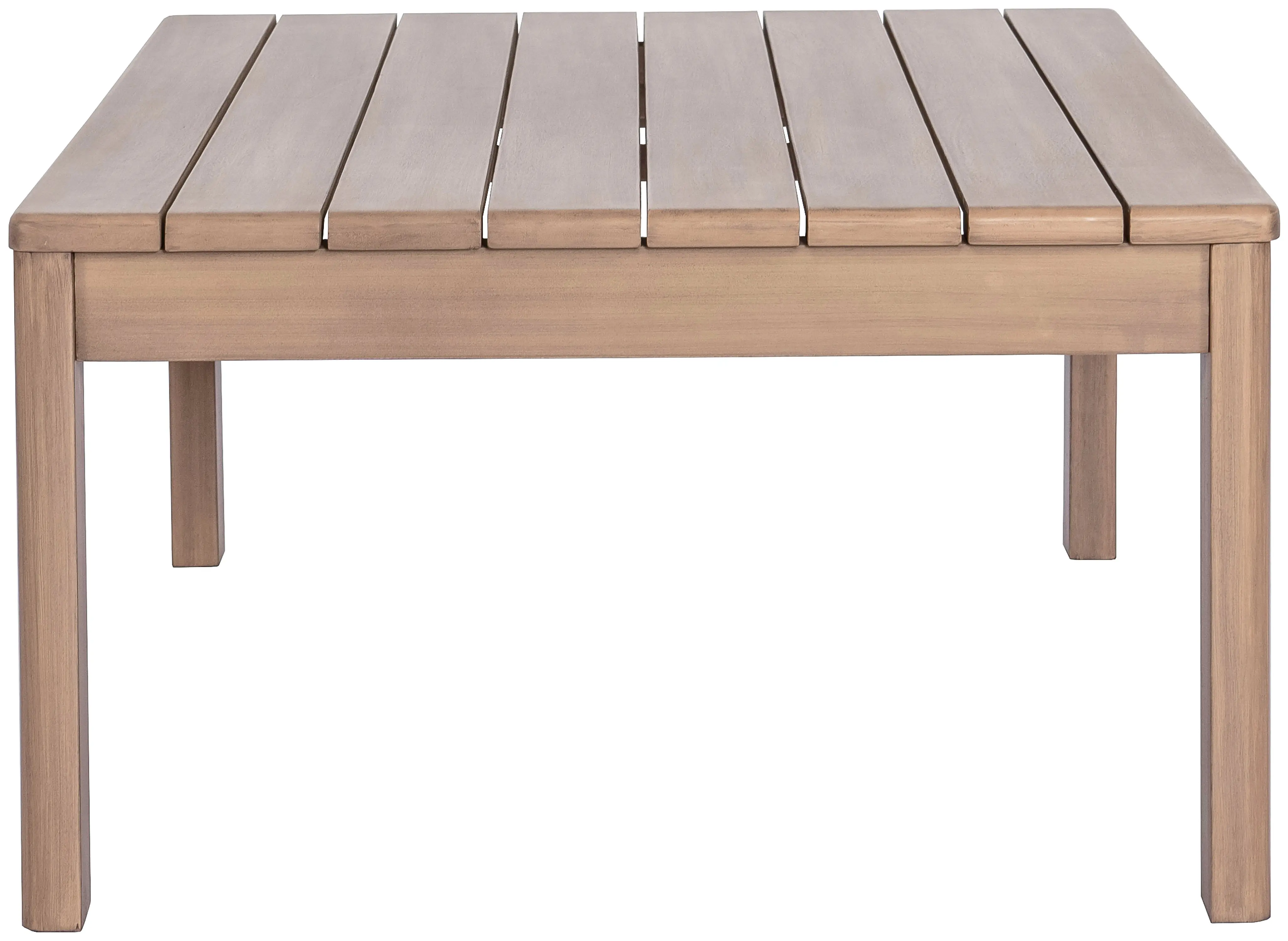 Newport Natural Acacia Wood Patio Coffee Table-4