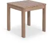 Newport Natural Acacia Wood Patio End Table