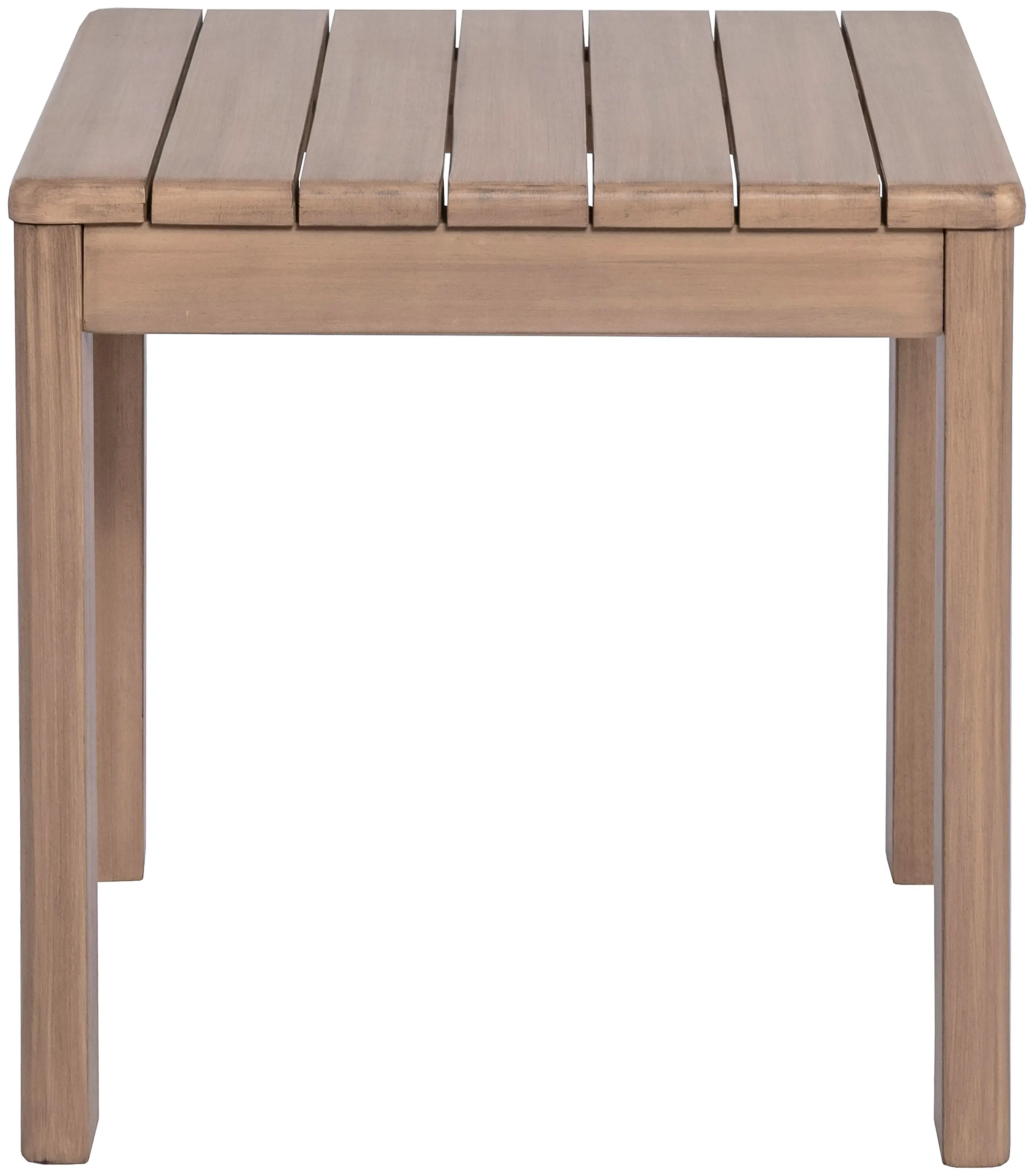 Newport Natural Acacia Wood Patio End Table-3