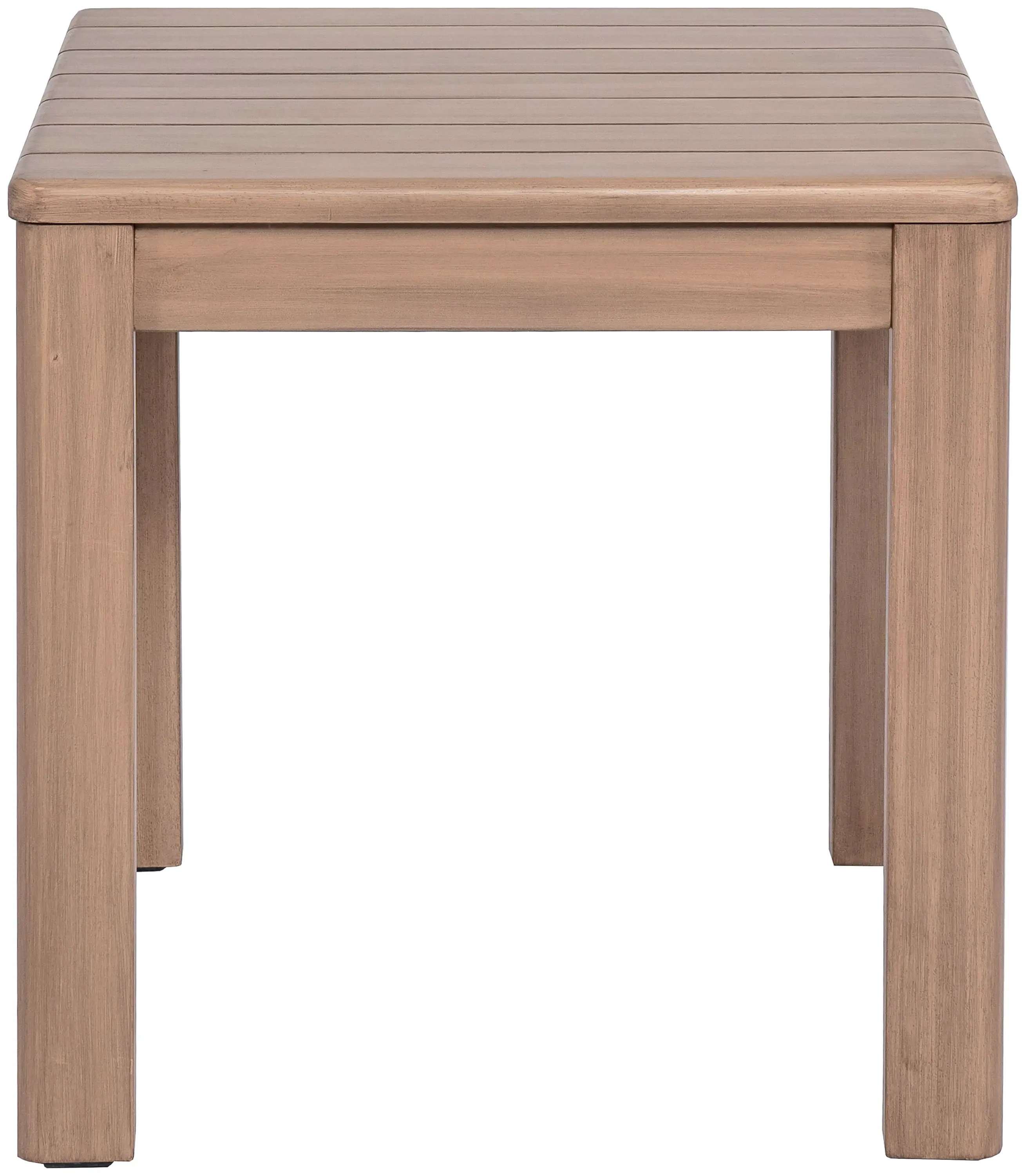 Newport Natural Acacia Wood Patio End Table-4
