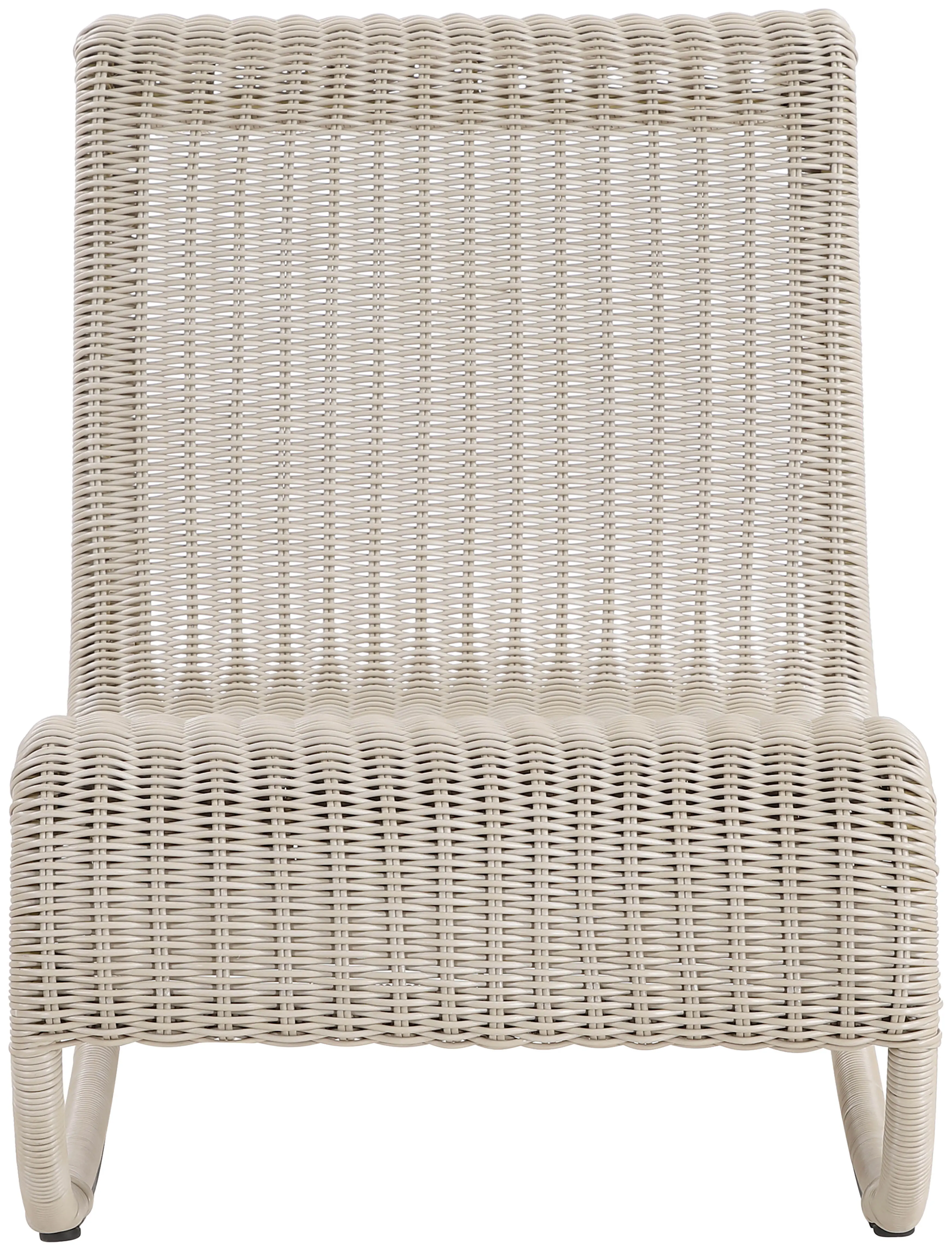 Antigua Cream Wicker Patio Rocking Chair-3