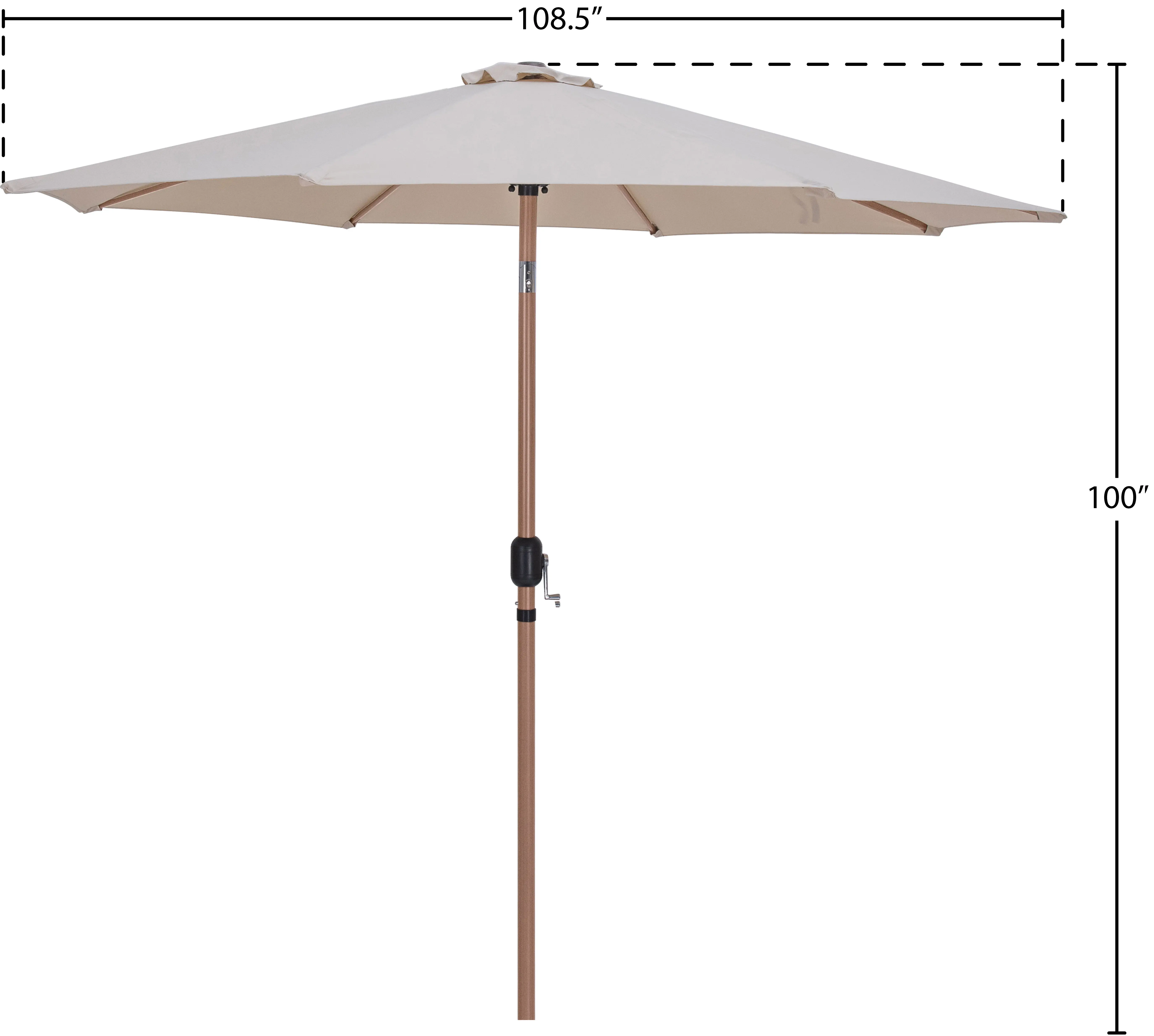 Fiji Beige Patio Umbrella-11