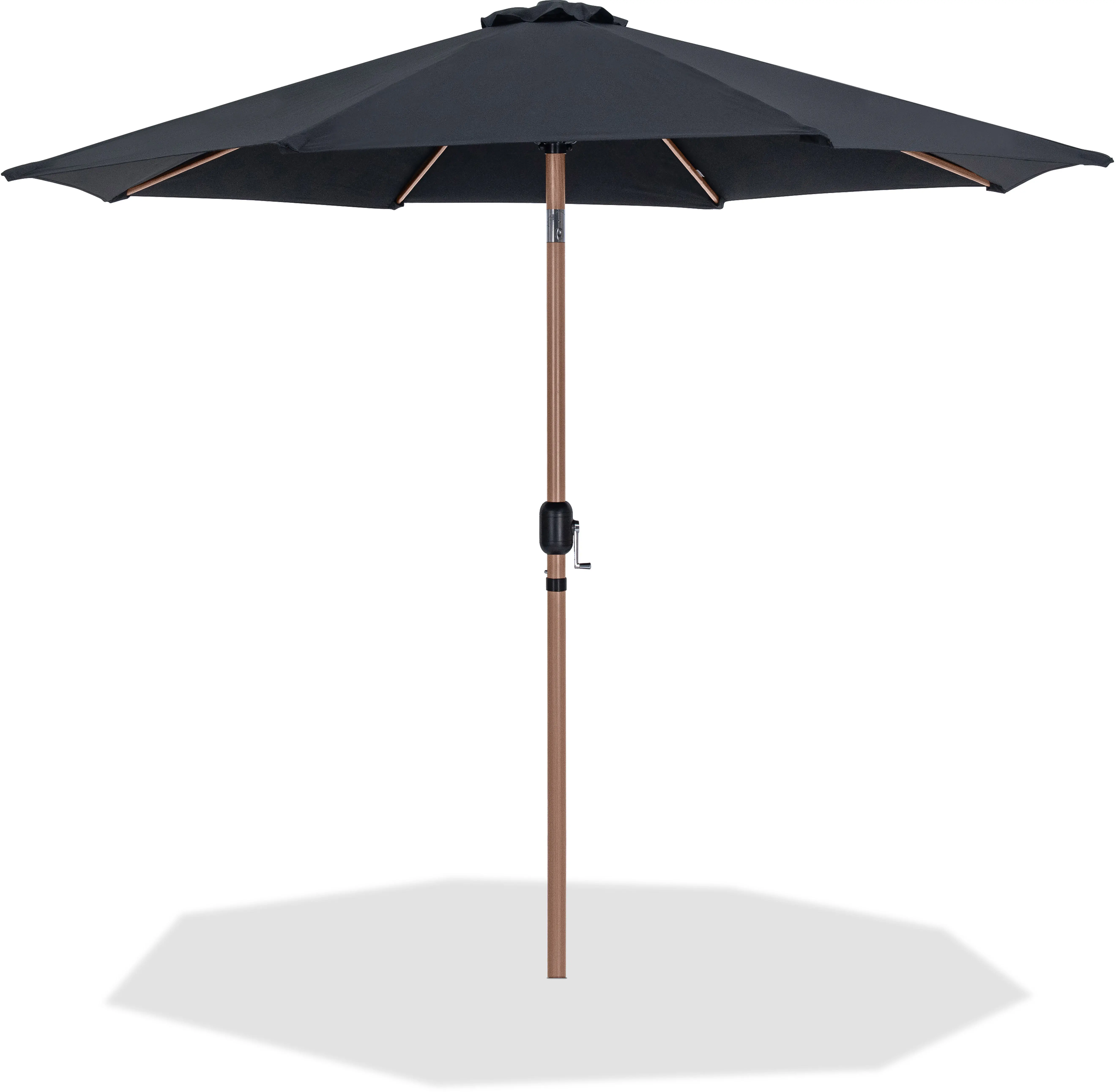 Fiji Black Patio Umbrella-1