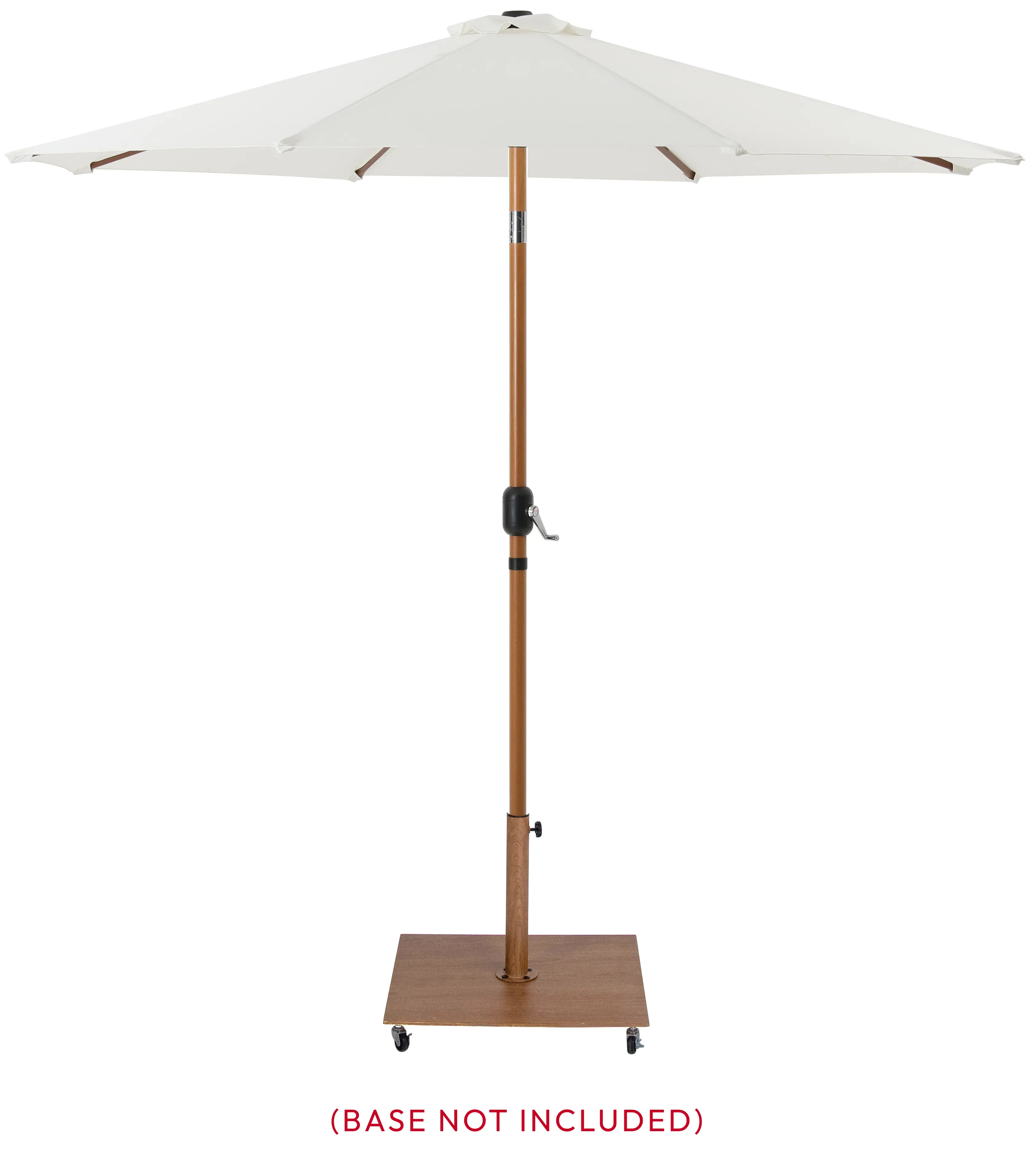 Fiji White Patio Umbrella-3