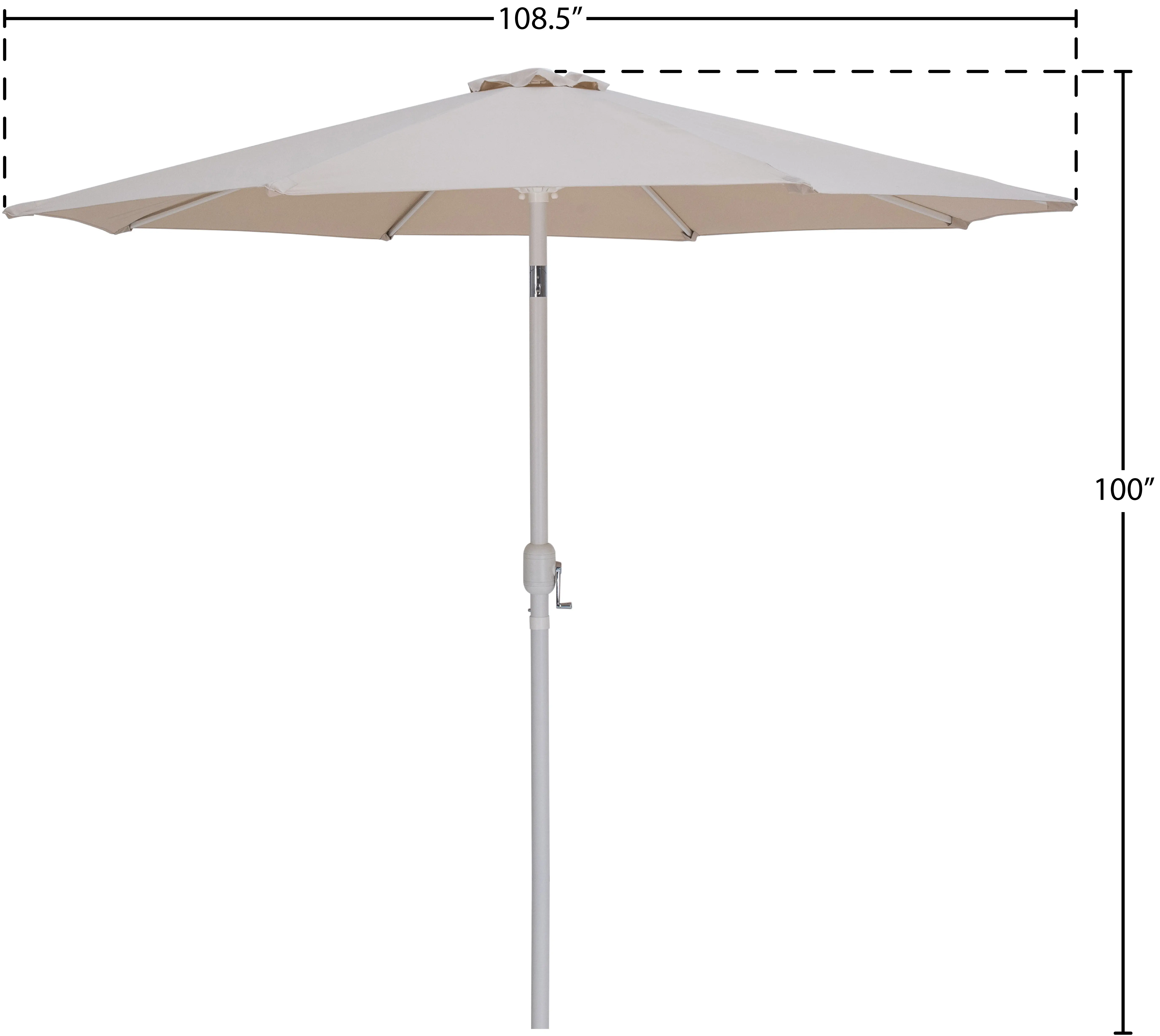 Fiji Beige Patio Umbrella-11