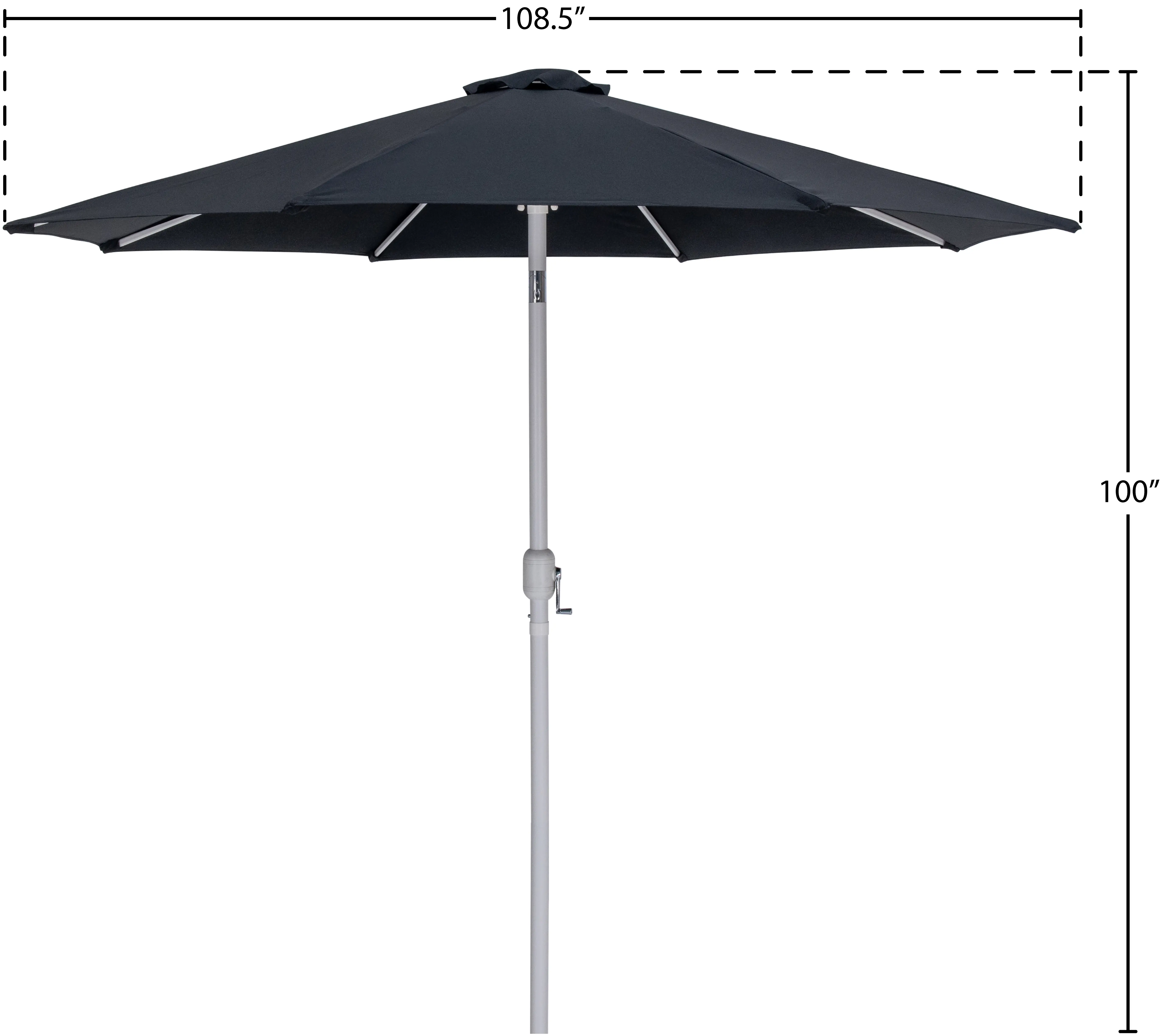 Fiji Black Patio Umbrella-11
