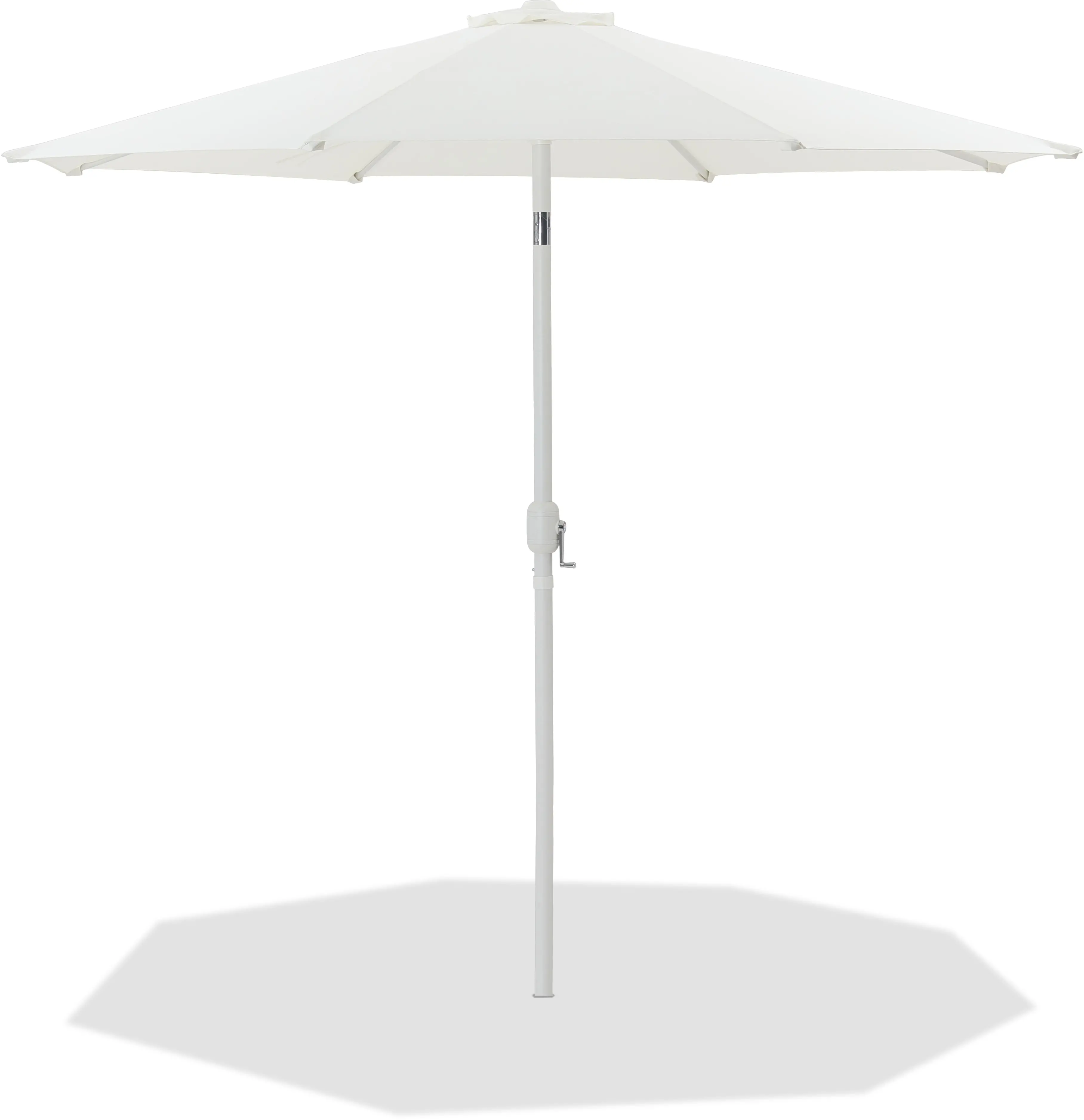 Fiji White Patio Umbrella-1