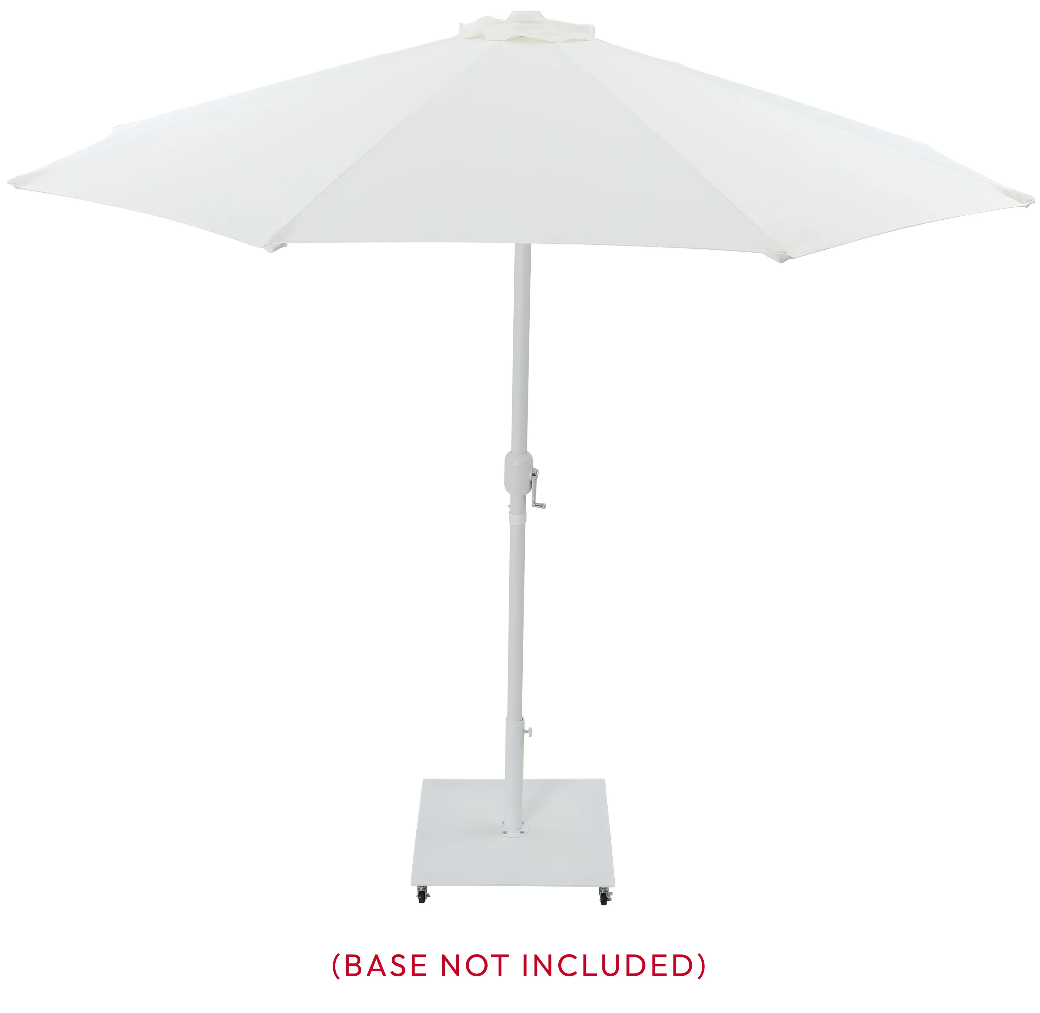 Fiji White Patio Umbrella-3