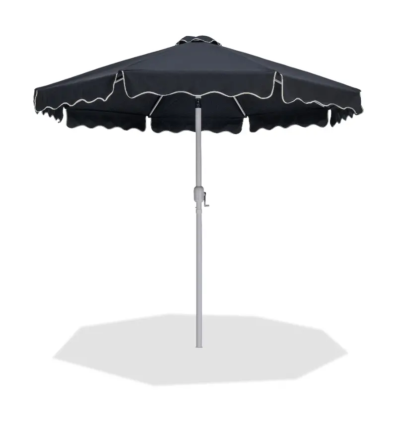 Amalfi Black Patio Umbrella