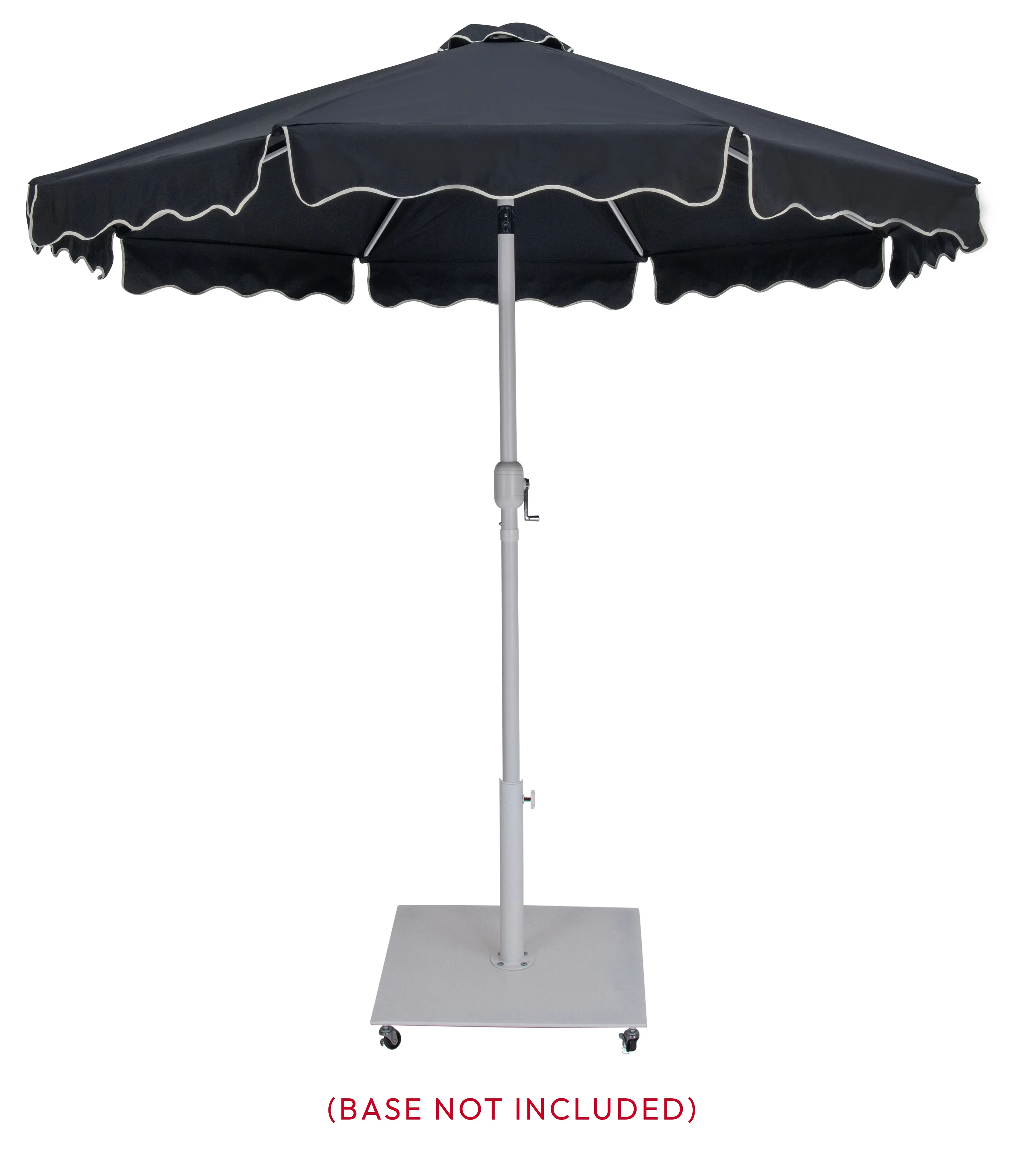 Amalfi Black Patio Umbrella-3